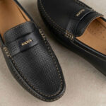 Men's Premium Grey Leather-Style Loafer - Image 6